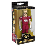 Funko Gold NFL J.J Watts Red Uniform 5 Inch Vinyl Figure - Radar Toys