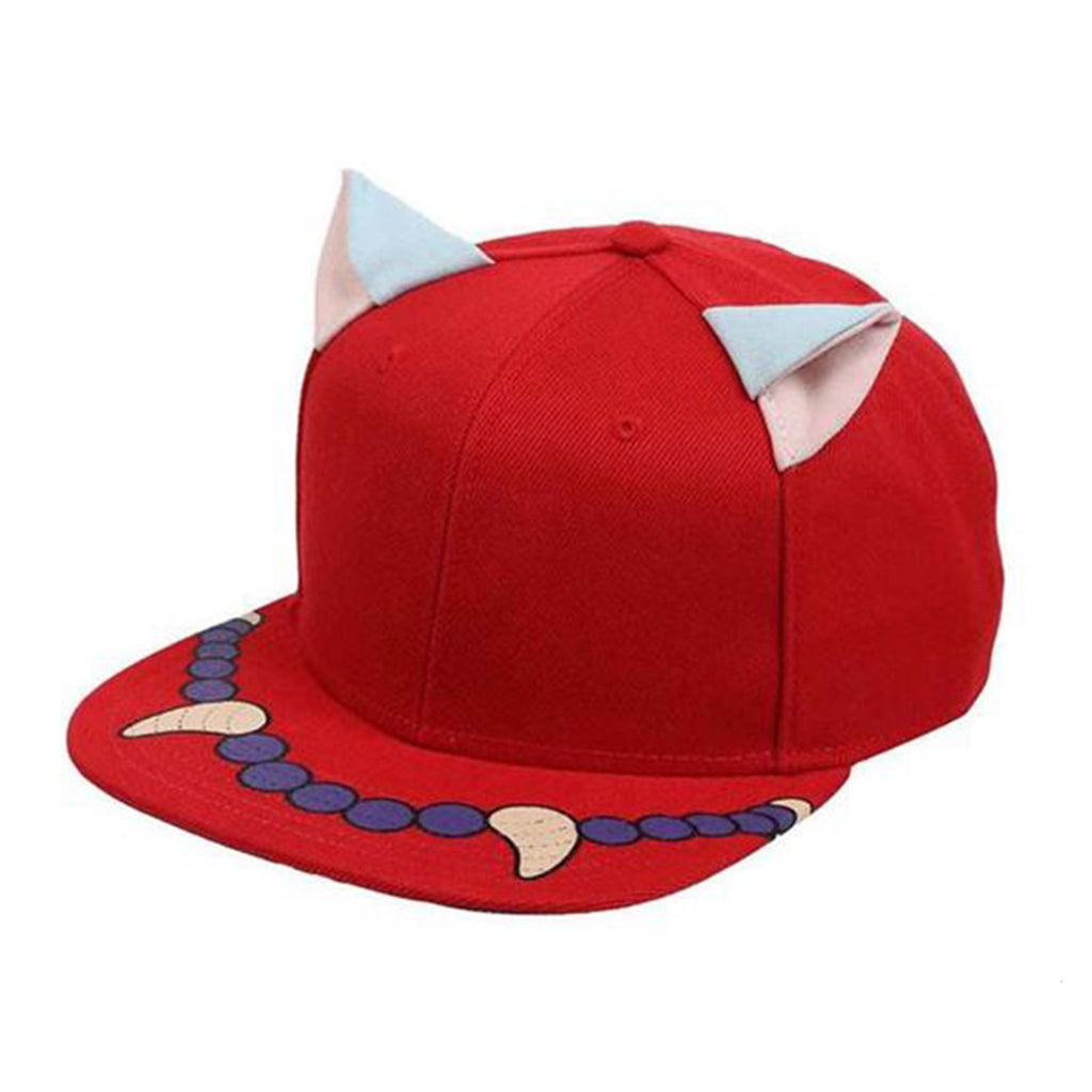 Bioworld Inuyasha Cosplay Ears Red Snapback Hat