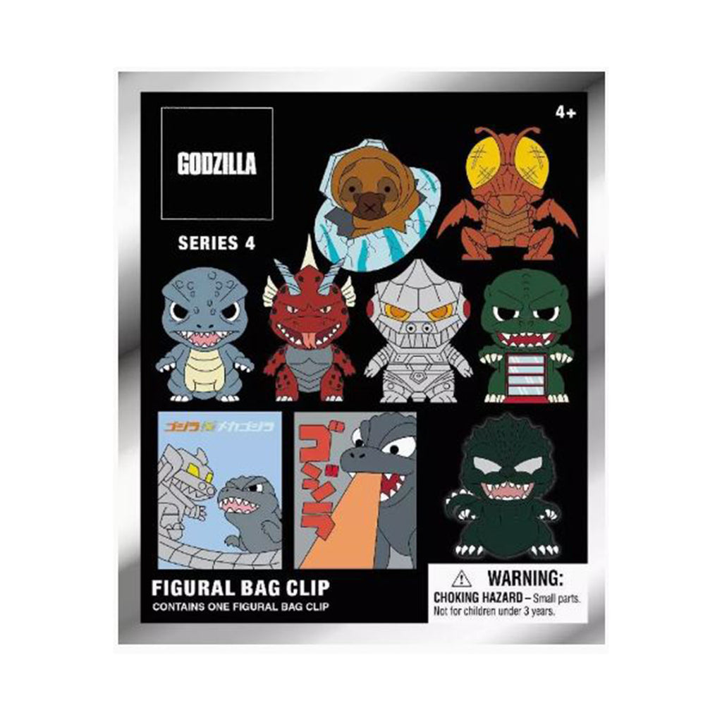 Godzilla Classic Series 4 3D Foam Blind Bag Clip