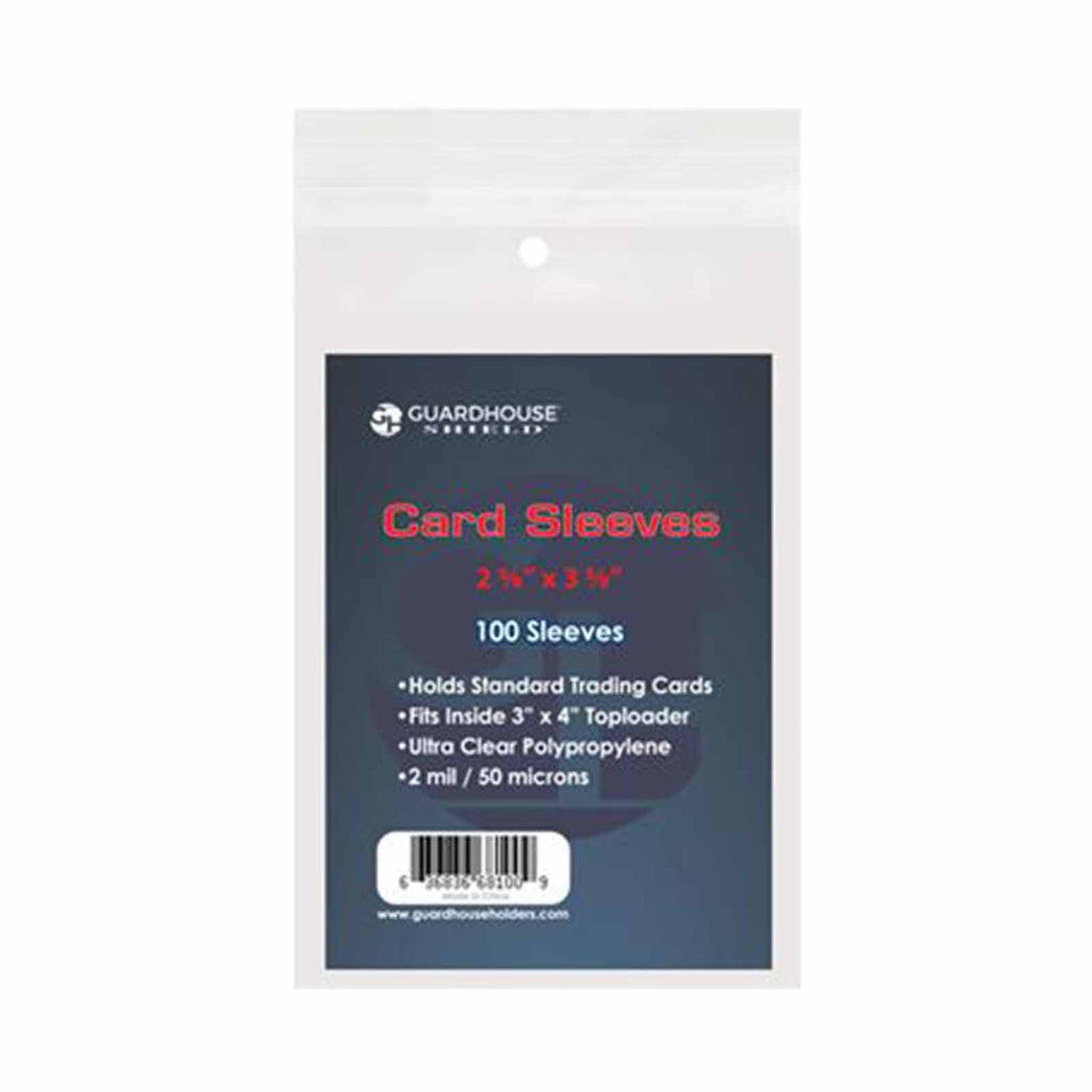 Guardhouse Shield Standard Card 100 Count Sleeves - Radar Toys