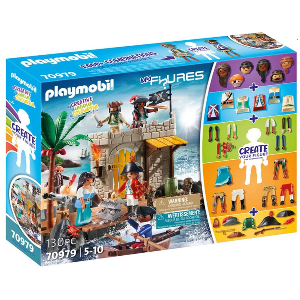 Playmobil My Figures Pirates' Island Building Set 70979 - Radar Toys