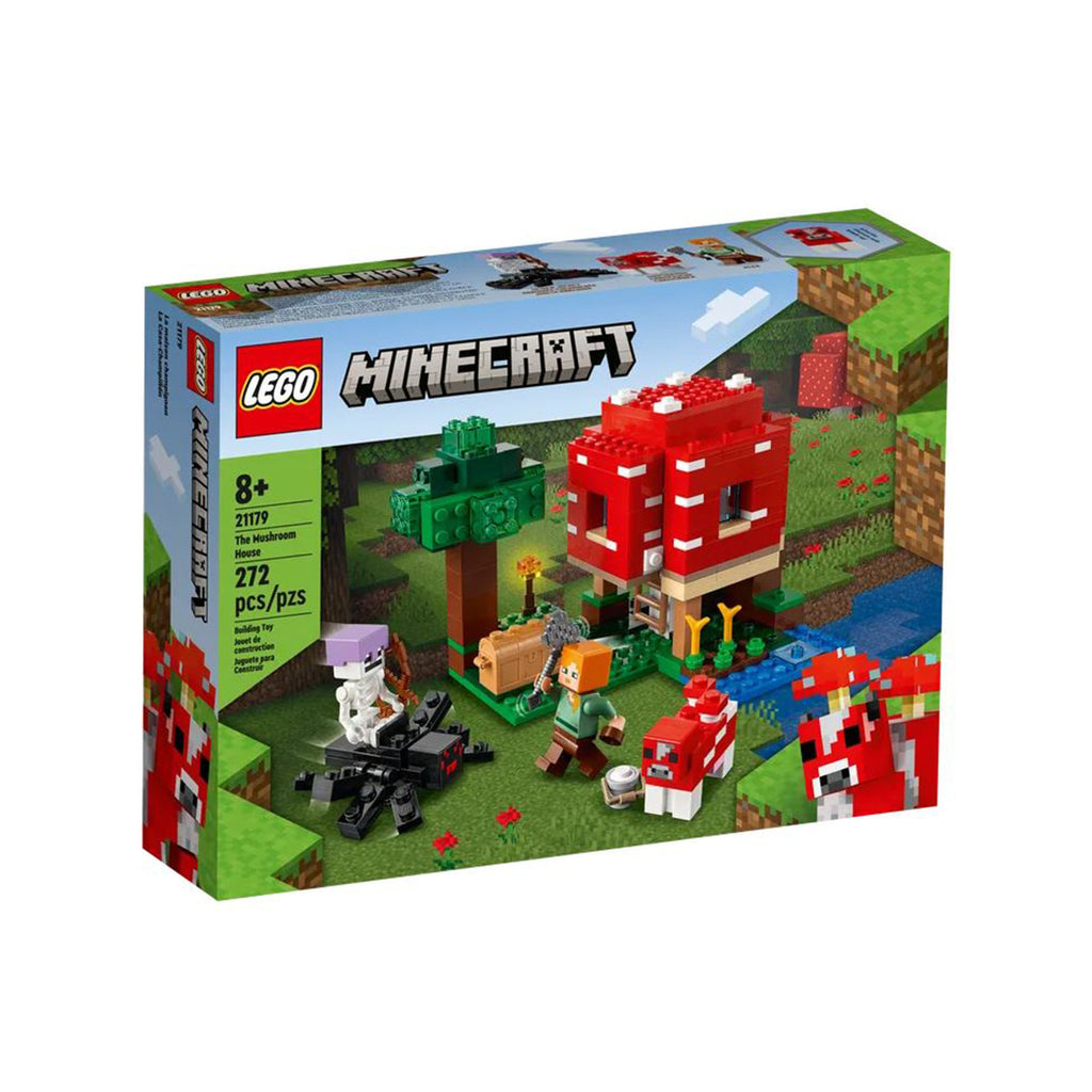 LEGO® Minecraft The Mushroom House Building Set 21179 - Radar Toys