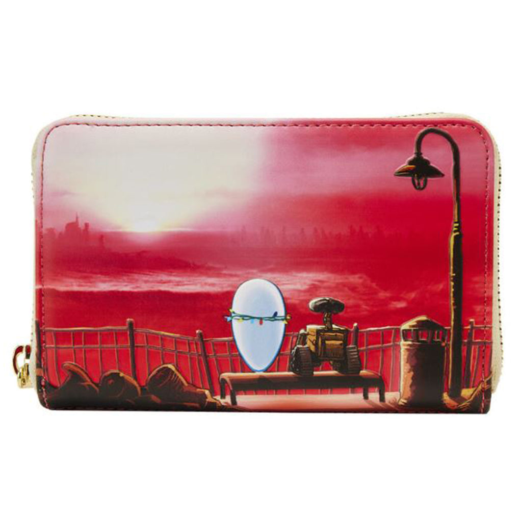 Loungefly Pixar Moments Wall E Date Night Zip Around Wallet