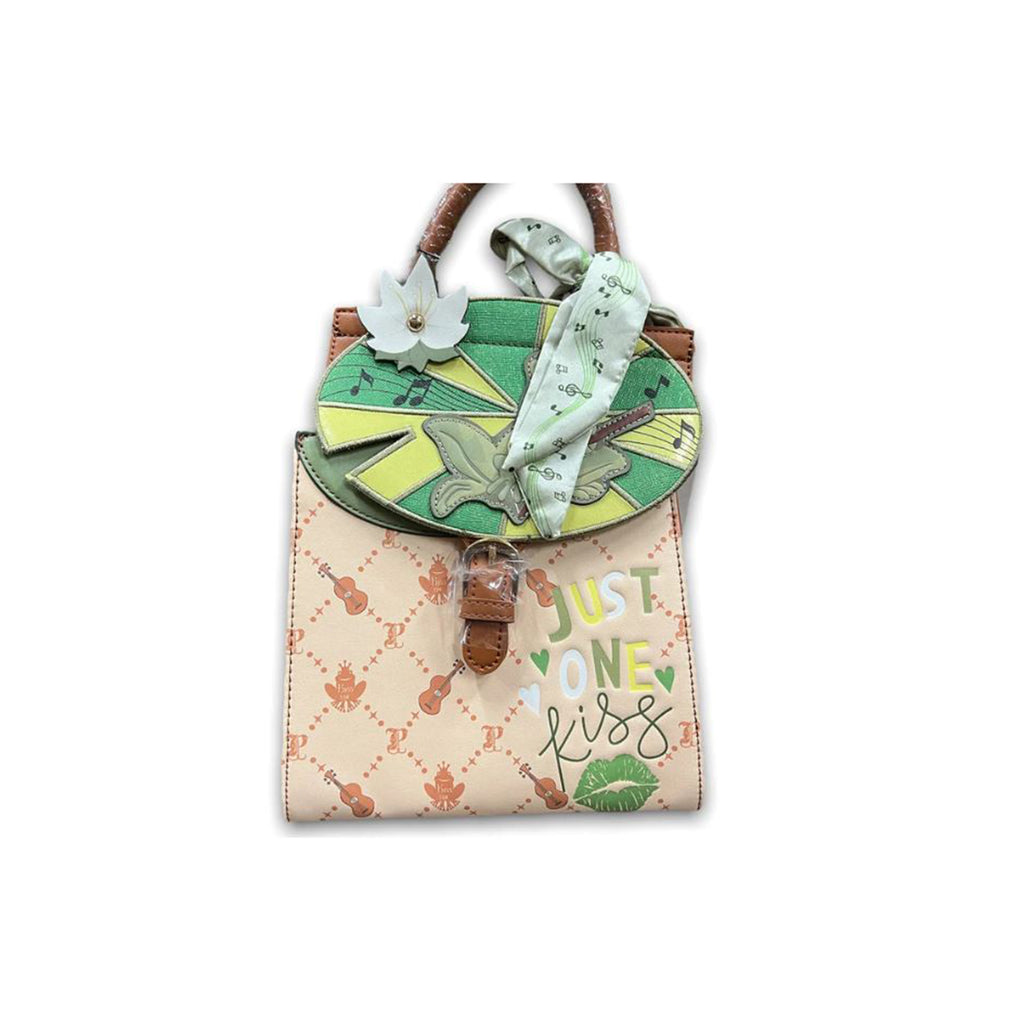 Danielle Nicole Disney Frog Prince Naveen Monogram Mini Backpack