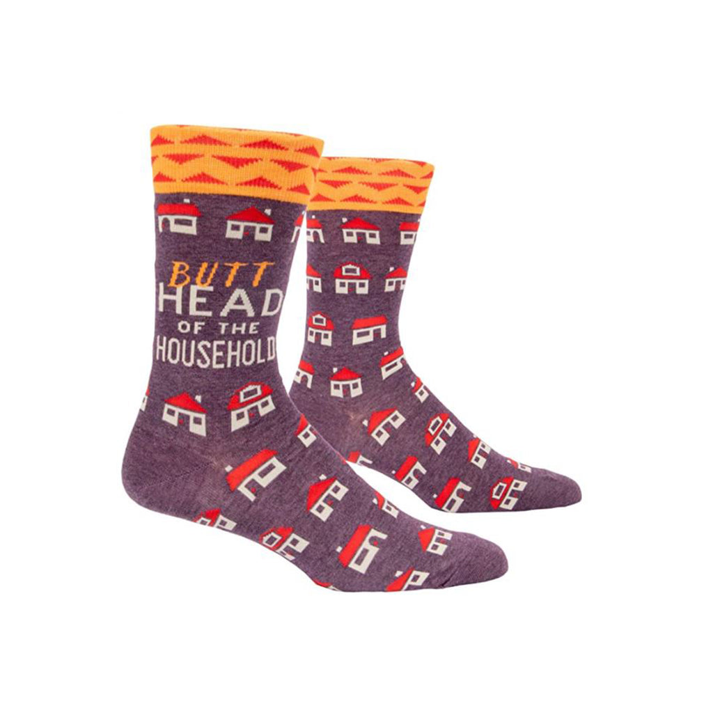 Blue Q Butthead Of Thea Household Single Pair Crew Socks - Radar Toys