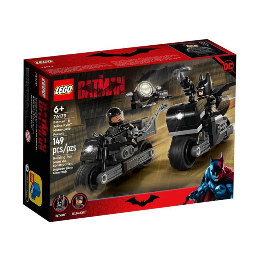 LEGO® The Batman Batman And Selina Kyle Motorcycle Pursuit Building Set 76179