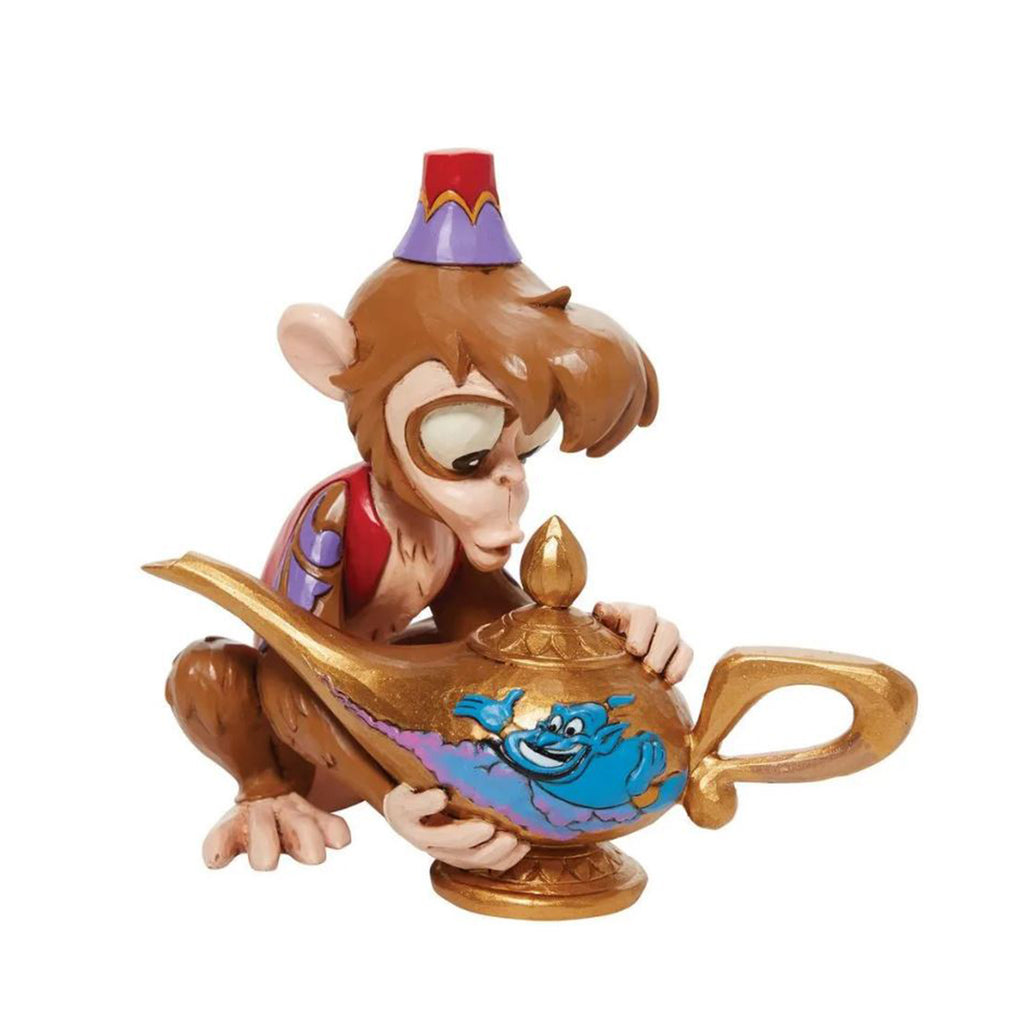 Enesco Disney Traditions Abu With Genie Lamp Monkey Business Figurine - Radar Toys