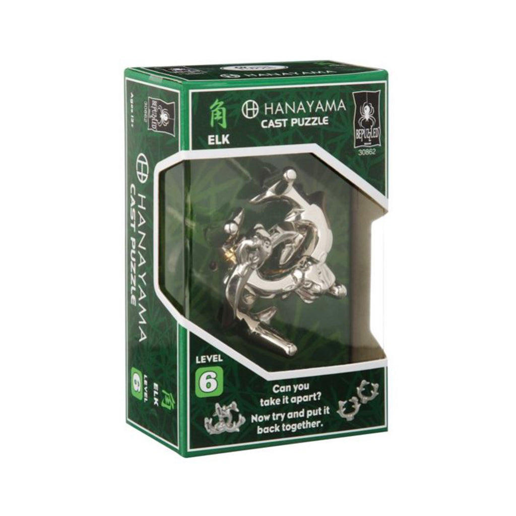 Hanayama Level 6 Elk Cast Puzzle - Radar Toys