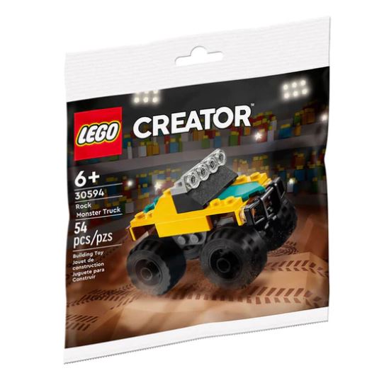 LEGO® Creator Rock Monster Truck Building Set 30594 - Radar Toys