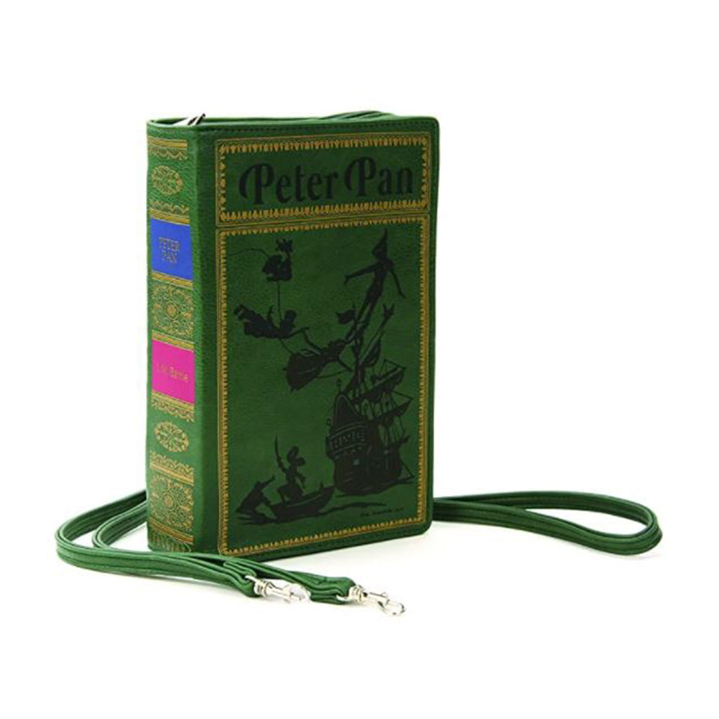 Peter Pan Book Green Clutch Crossbody Bag Purse - Radar Toys