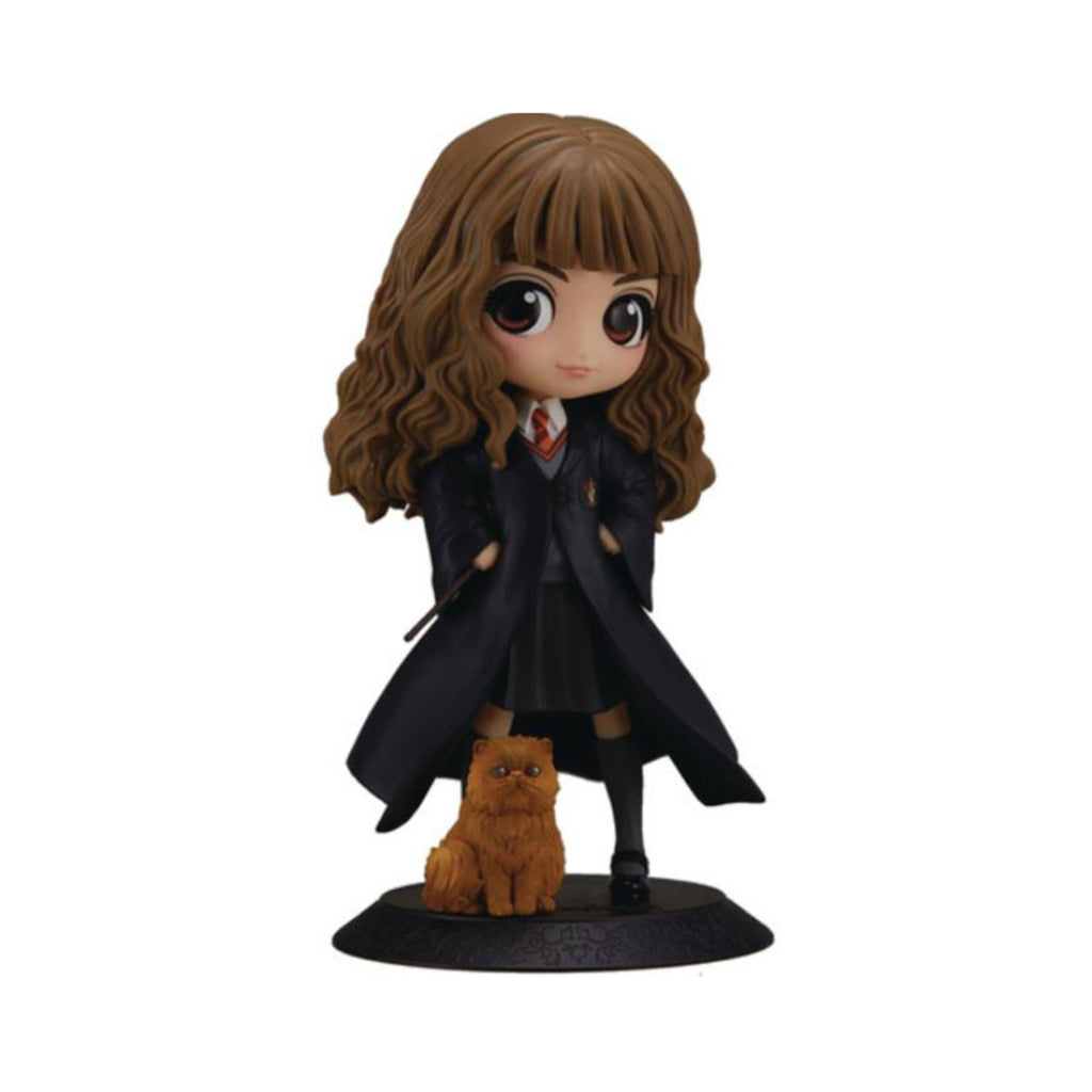 Banpresto Harry Potter Q Posket Hermione Granger With Crookshanks Figure - Radar Toys