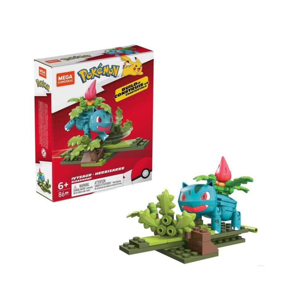 Mega Construx Pokemon Ivysaur Power Pack Building Set - Radar Toys