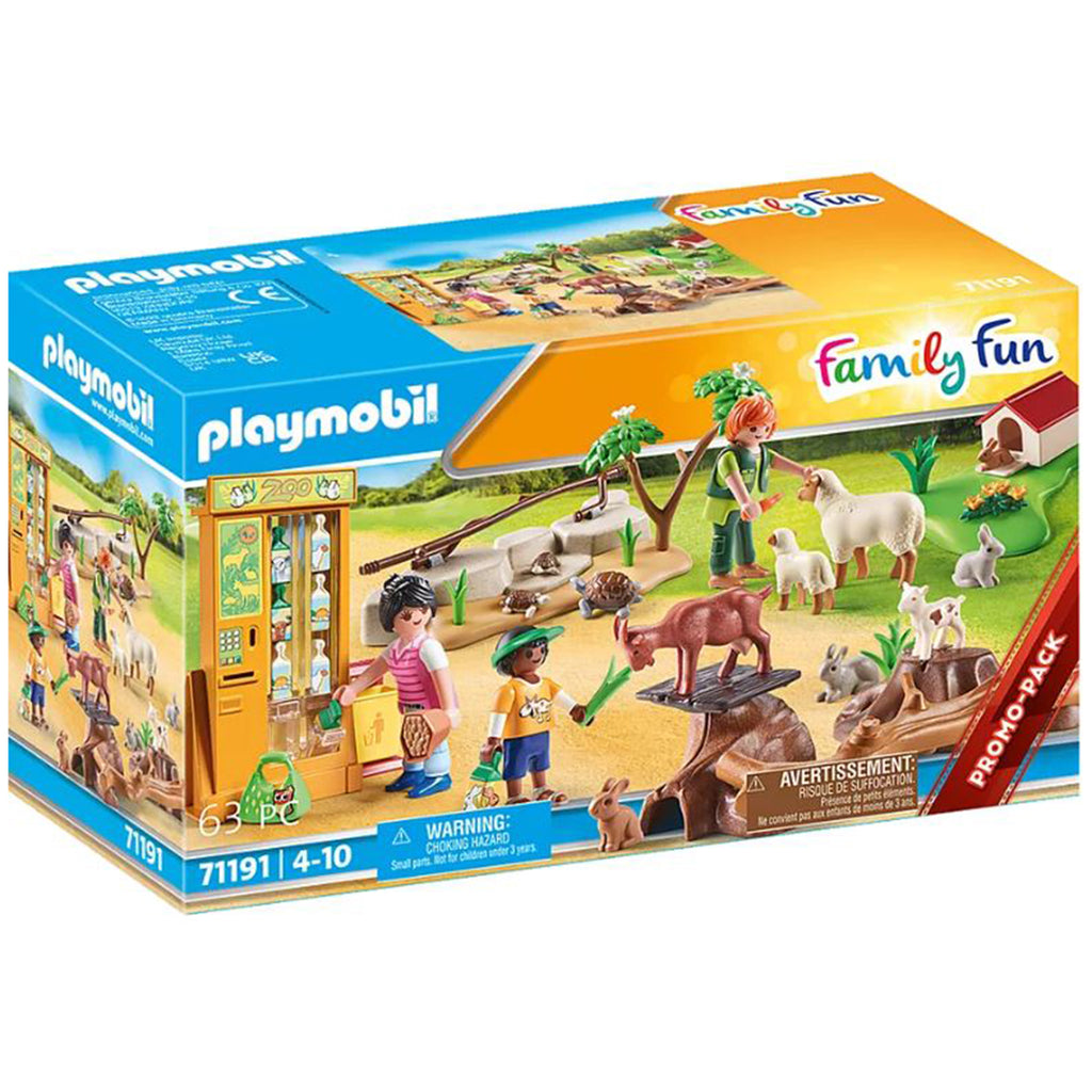 Playmobil Family Fun Petting Zoo Gift Set 71191 - Radar Toys