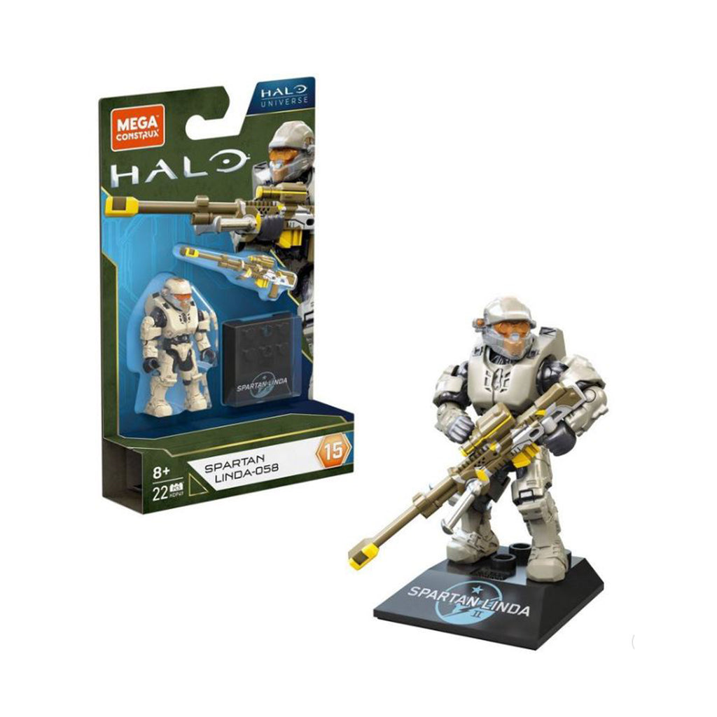 Mega Construx Halo Spartan Linda-058 Building Set - Radar Toys