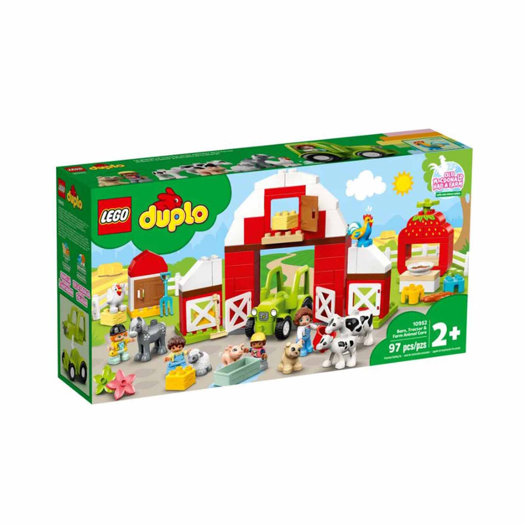 LEGO® DUPLO® Barn, Tractor And Farm Animal Care Set 10952 - Radar Toys