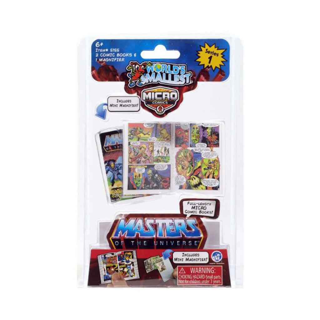 Super Impulse World's Smallest Masters Of The Universe Eye Of The Storm Comic Set - Radar Toys
