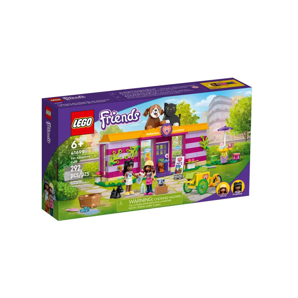 LEGO® Friends Pet Adoption Cafe Building Set 41699 - Radar Toys