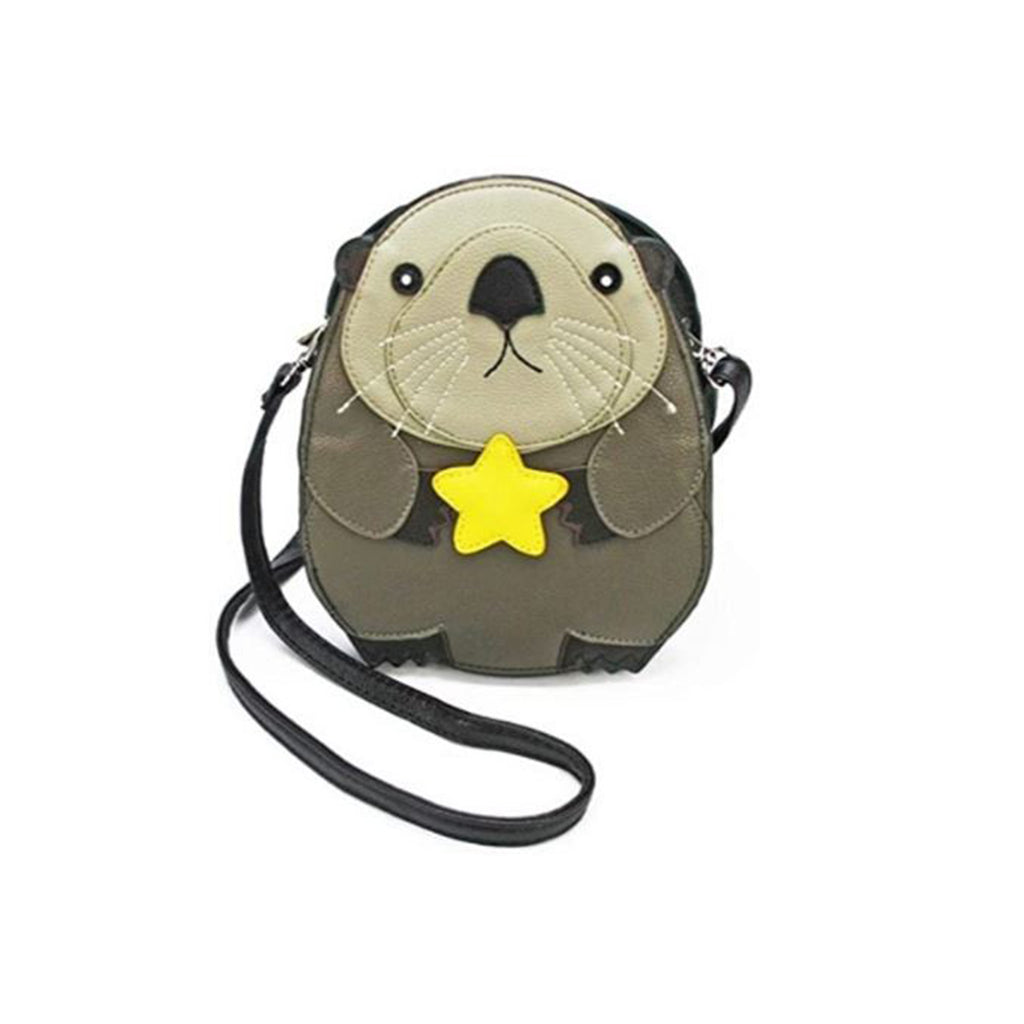 Sleepyville Critters Baby Beaver Holding A Star Shoulder Crossbody Bag Purse - Radar Toys