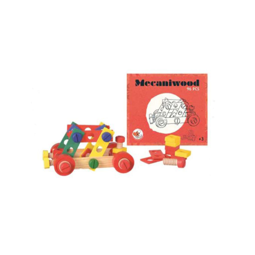 Egmont Mecaniwood 96 Piece Building Set - Radar Toys
