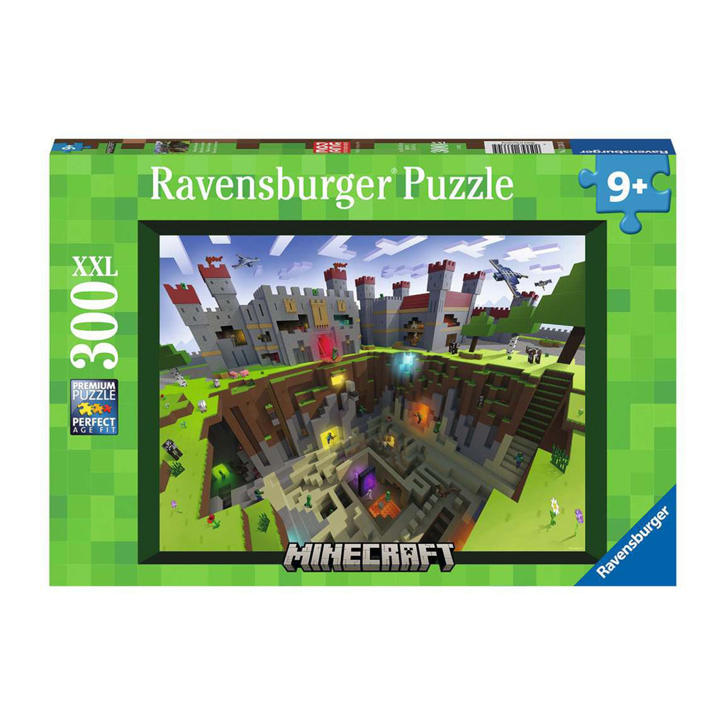 Ravensburger Minecraft Cutaway 300 Piece Puzzle