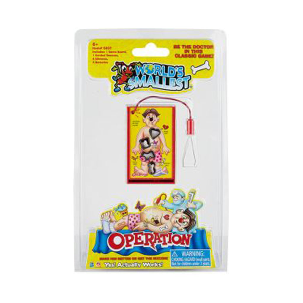 World's Smallest Operation Board Game - Radar Toys
