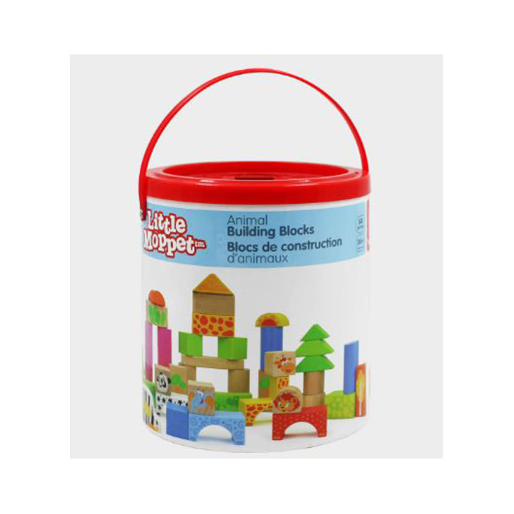 Family Games America Animal Building Blocks 50 Piece - Radar Toys