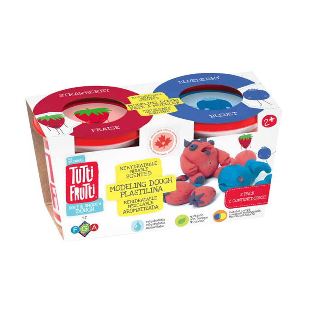 Family Games America Tutti Frutti 2 Pack Scents Strawberry And Blueberry
