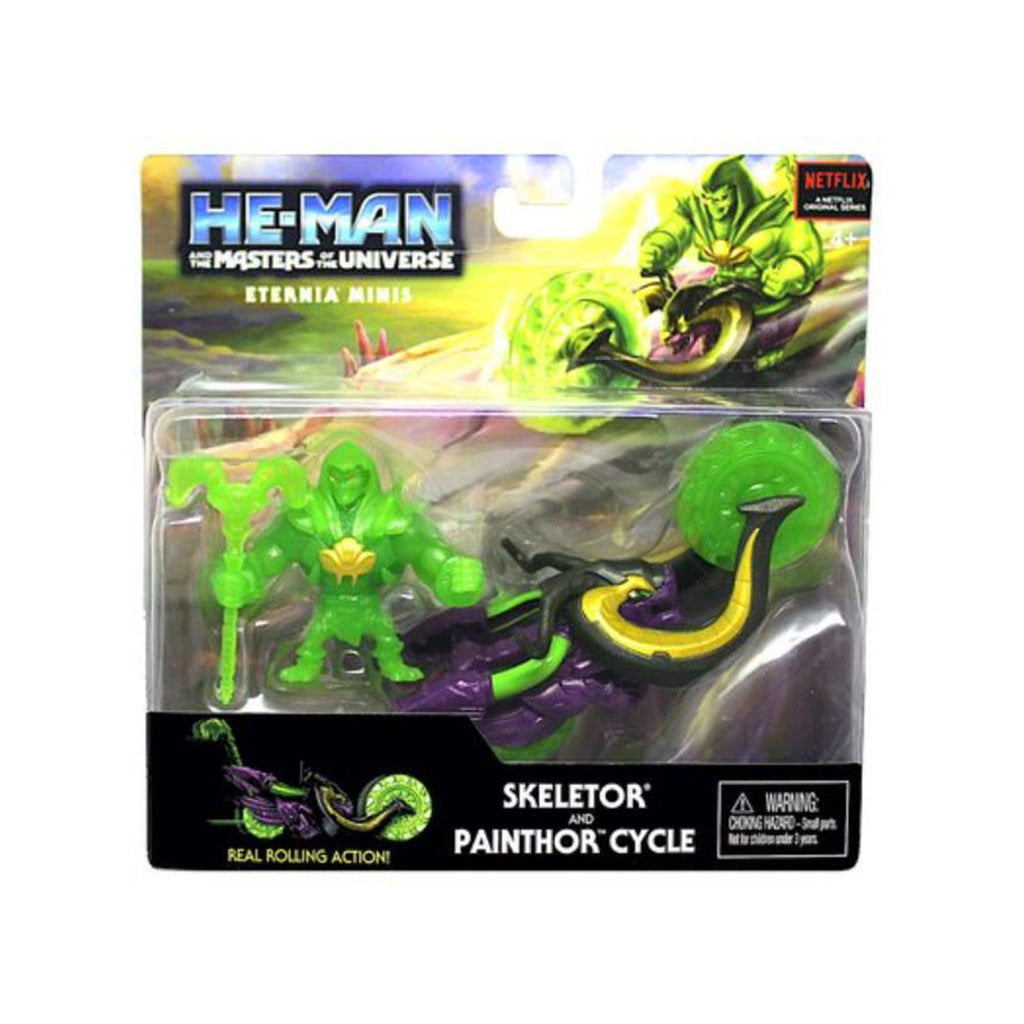 He-Man Eternia Minis Skeletor Painthor Cycle Figure Set