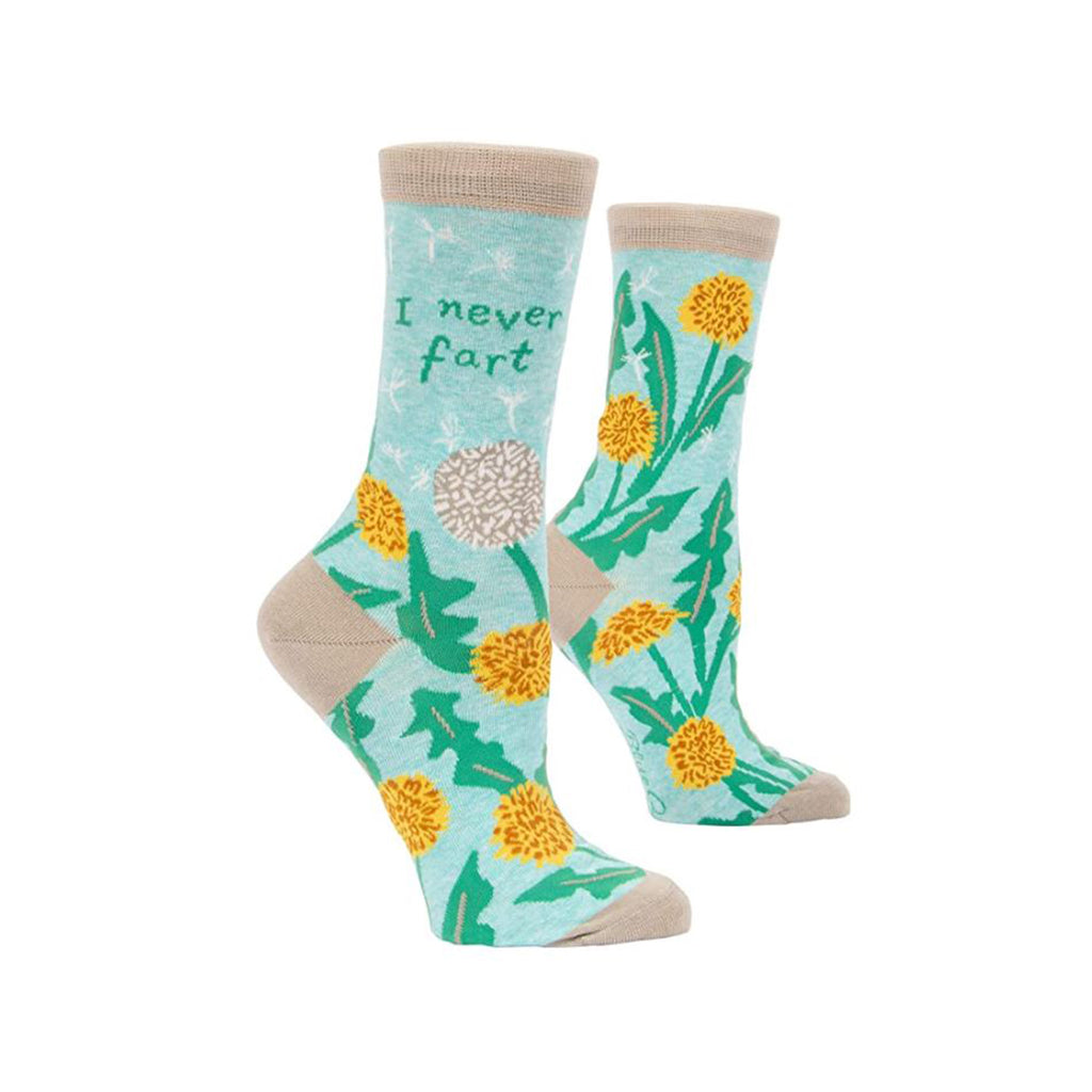 Blue Q I Never Fart Single Pair Crew Socks - Radar Toys