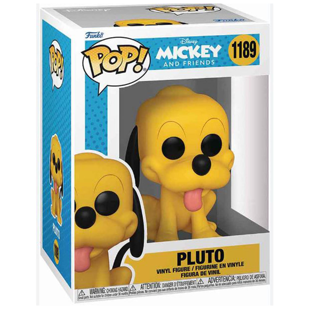 Funko Disney Mickey Friends POP Pluto Figure - Radar Toys