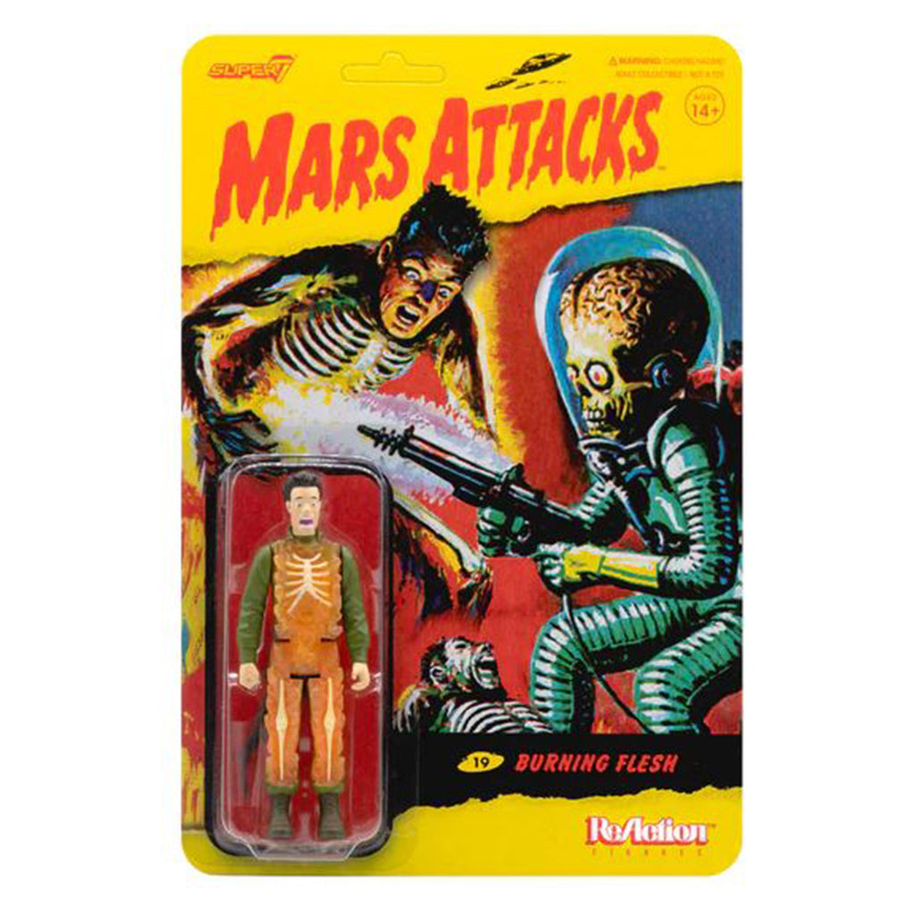 Super7 Mars Attacks Burning Flesh ReAction Figure
