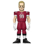 Funko Gold NFL J.J Watts Red Uniform 5 Inch Vinyl Figure - Radar Toys