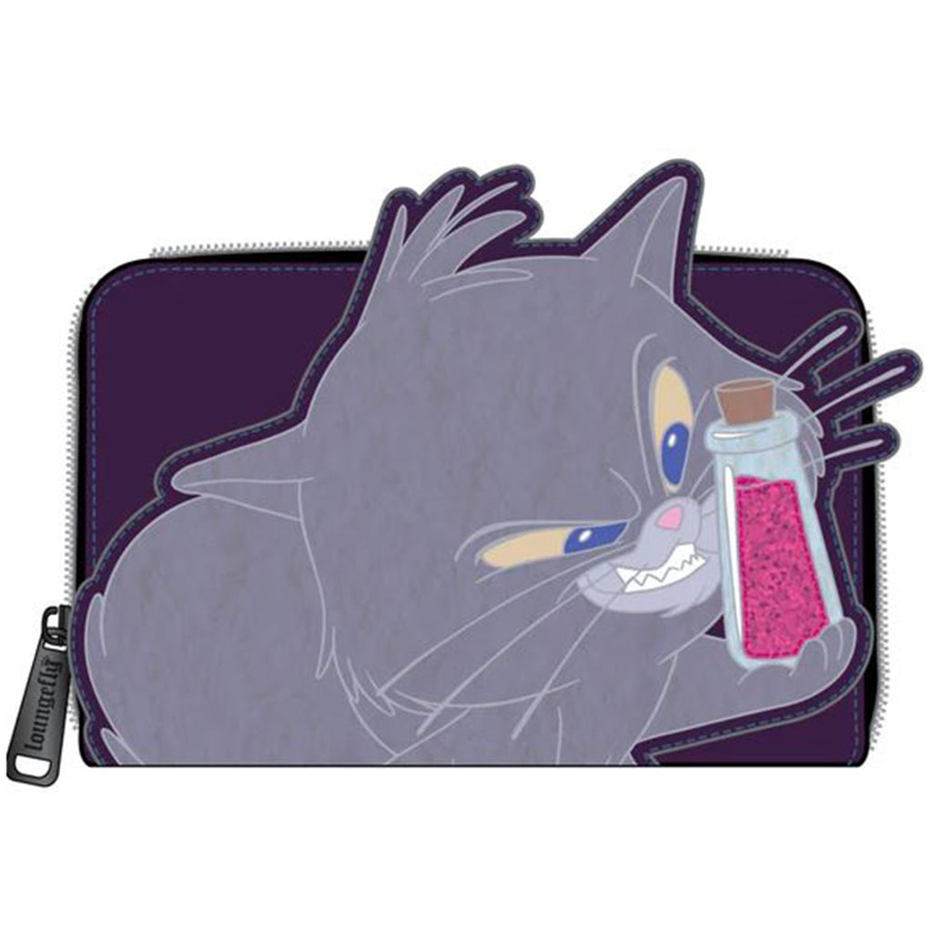 Loungefly Disney Emperors New Groove Yzma Kitty Zip Around Wallet