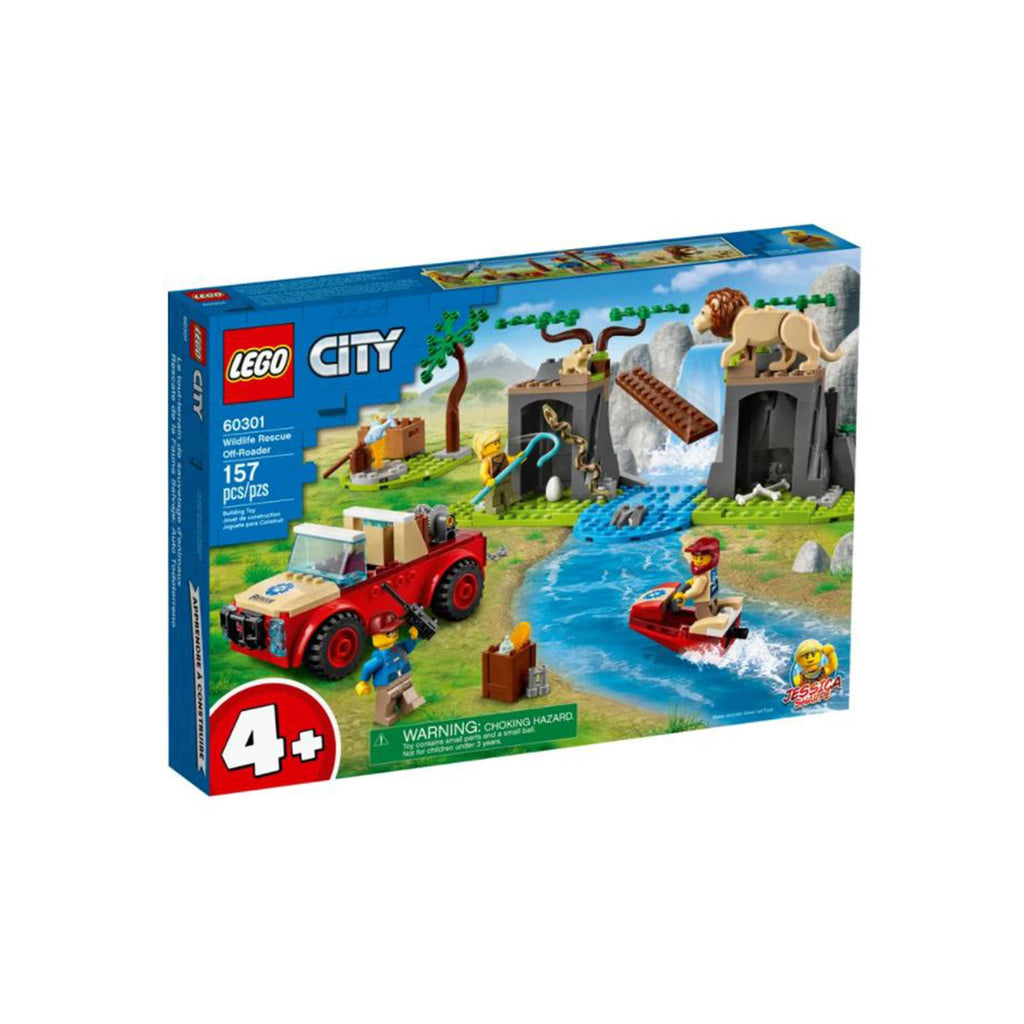 LEGO® City Wildlife Rescue Off-Roader  Building Set 60301 - Radar Toys