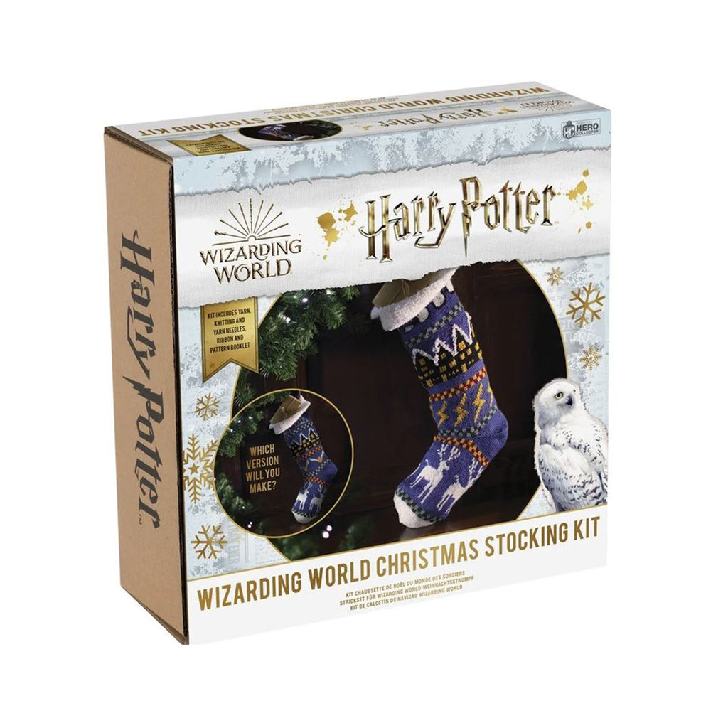 Eaglemoss Harry Potter Hero Collector Wizarding World Christmas Stocking Knit Kit