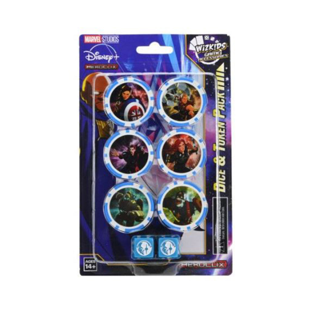 Heroclix Marvel Disney Plus Dice And Token Pack