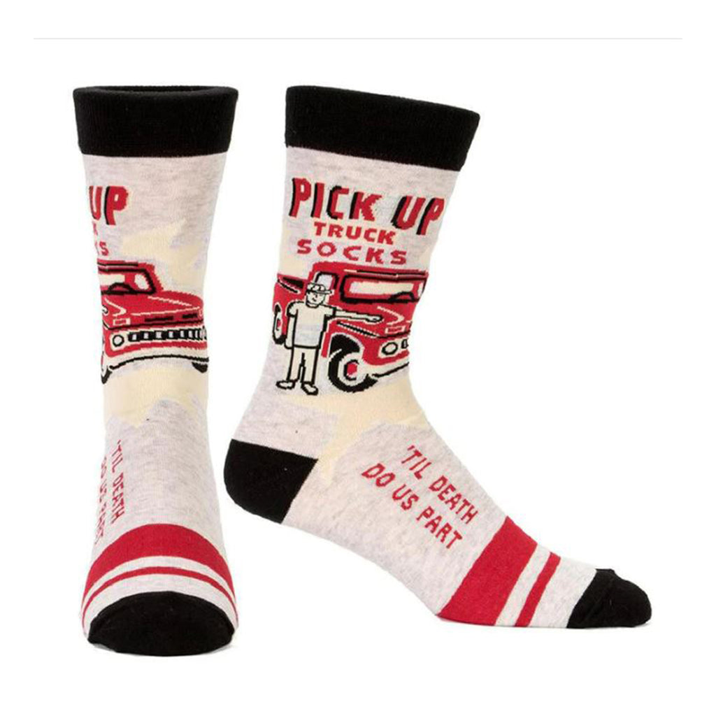 Blue Q Pick Up Truck Men's Socks - Radar Toys