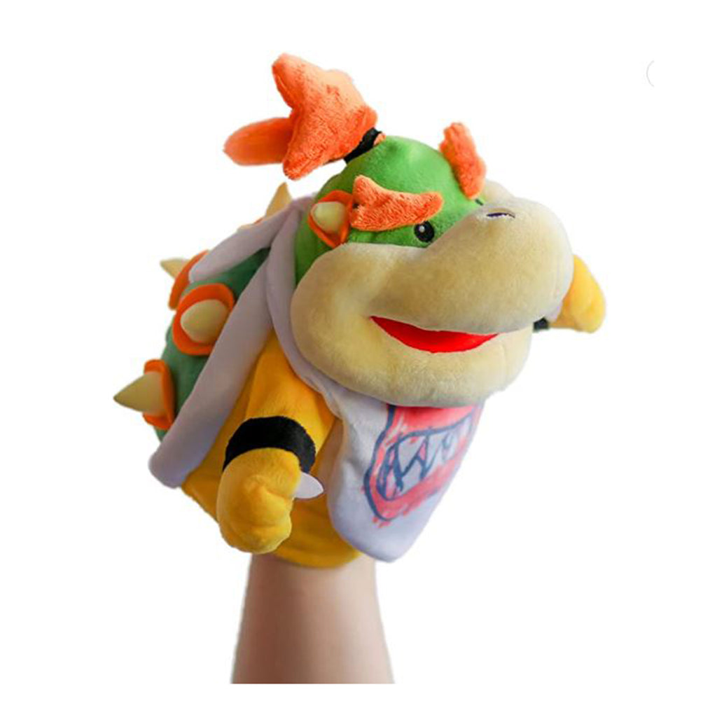 Super Mario Bowser Jr 10 Inch Plush Puppet - Radar Toys