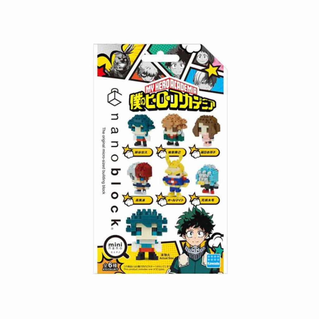 Nanoblock My Hero Academia Vol 1 Single Blind Bag Mininano Building Set - Radar Toys
