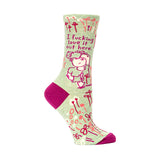 Blue Q Fucking Love It Garden Crew Socks - Radar Toys