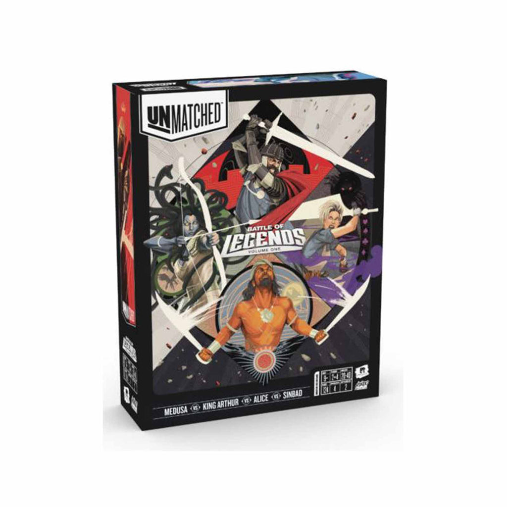 Unmatched Battle Of Legends Volume 1 Board Game - Radar Toys