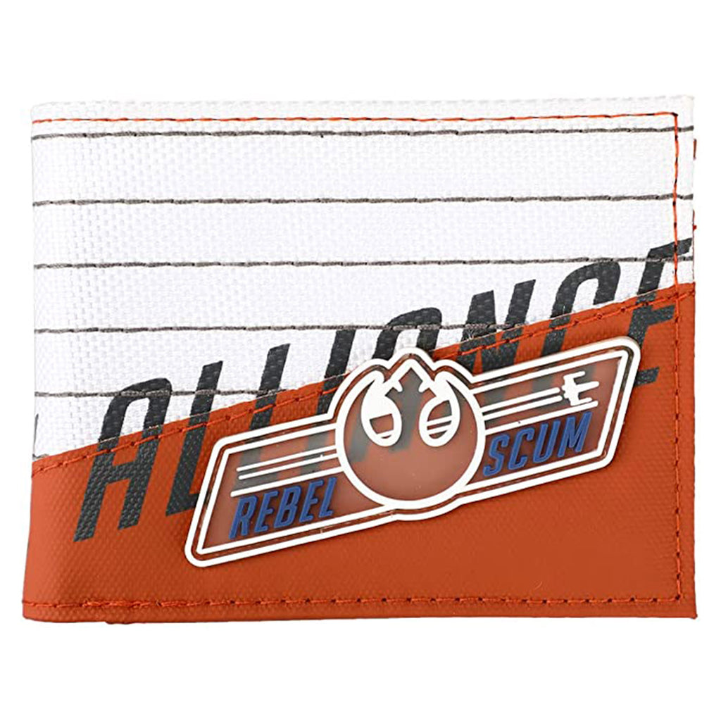 Bioworld Star Wars Rebel Alliance Rubber Patch Bifold Wallet