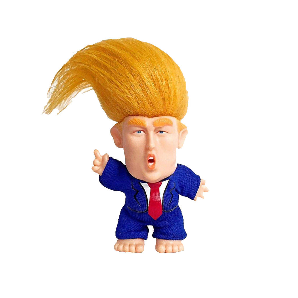 Collectible President Trump Troll Hair To The Chief Figure - Radar Toys