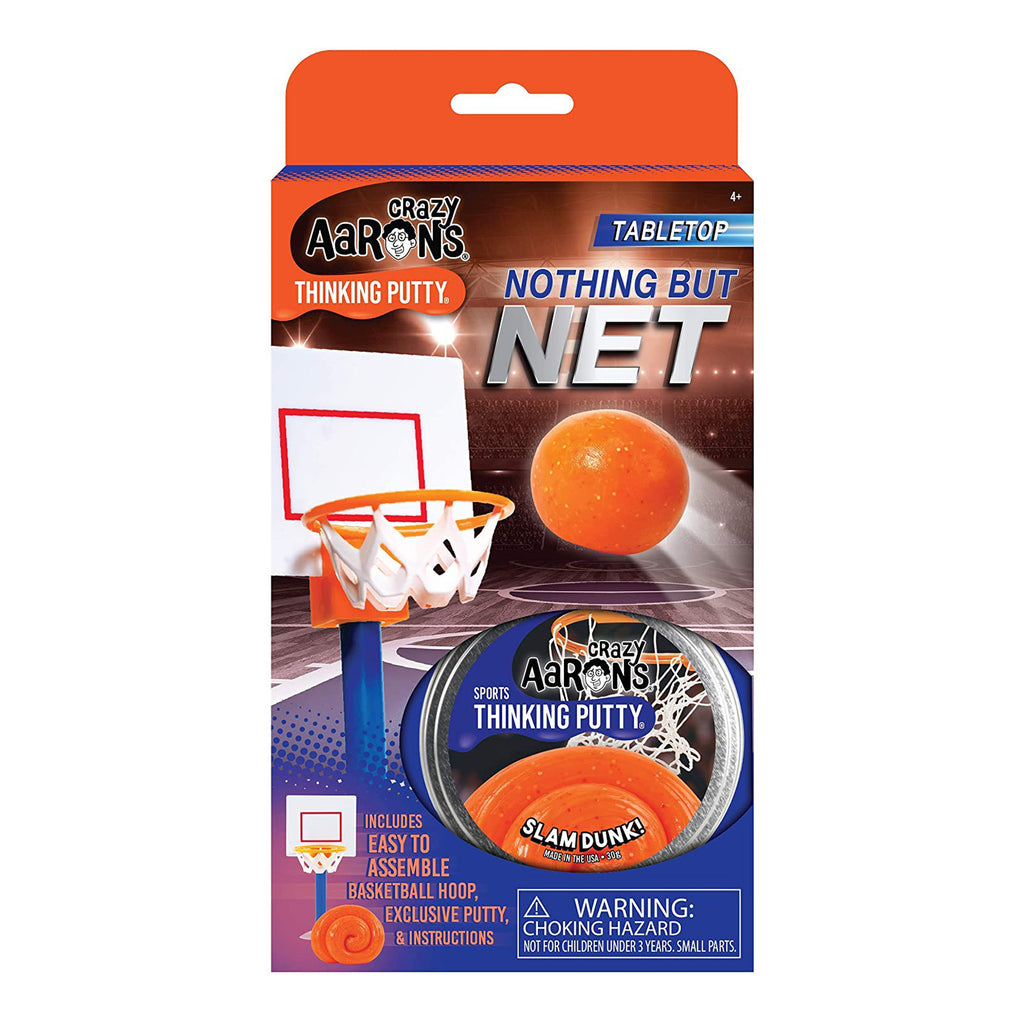 Crazy Aarons Nothing But Net Basketball Thinking Putty - Radar Toys
