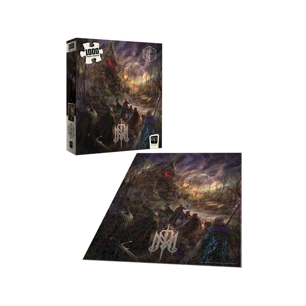 USAopoly Critical Role Mighty Nein Isharnai's Hut 1000 Piece Puzzle