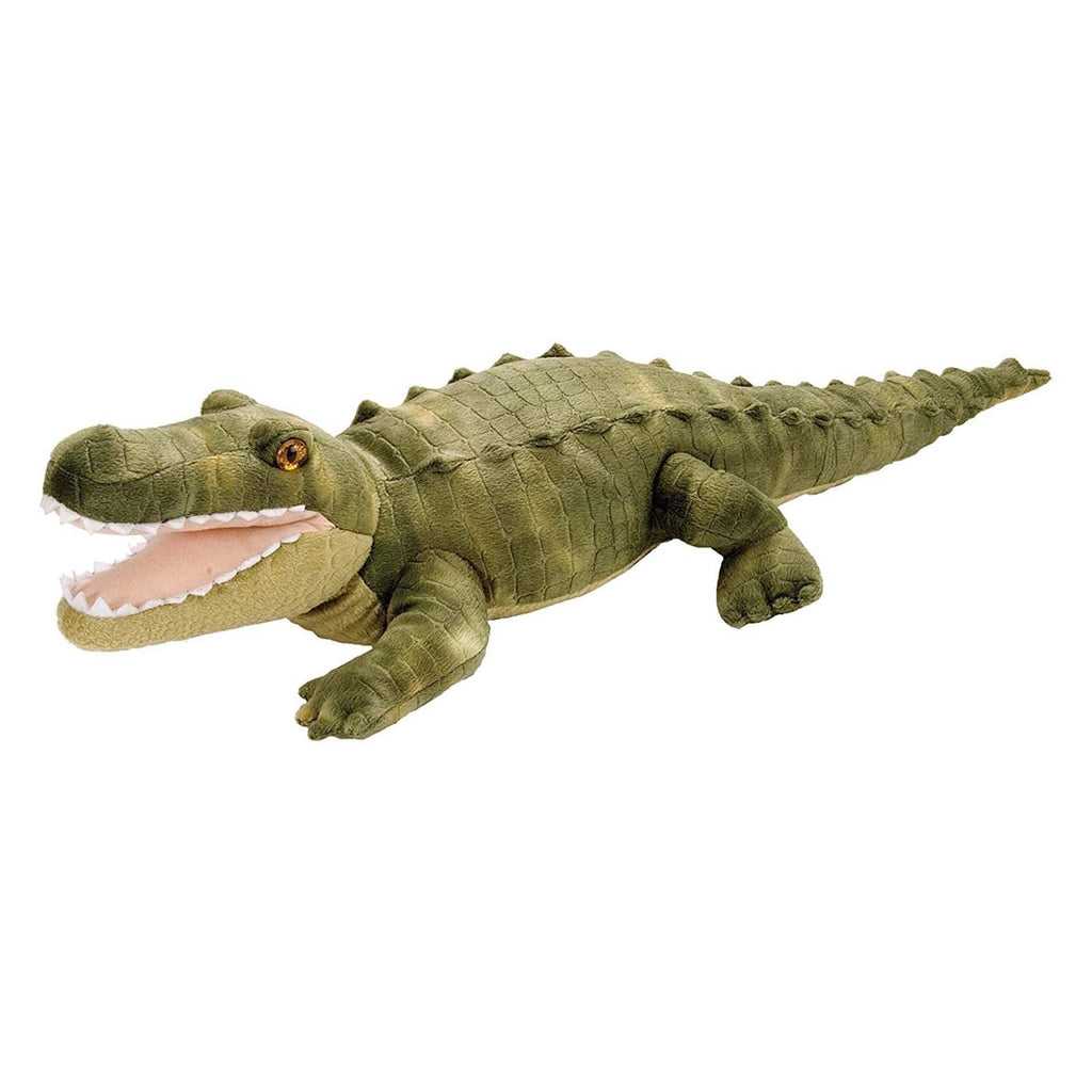 Cuddlekins Green Alligator 24 Inch Animal Plush Figure - Radar Toys