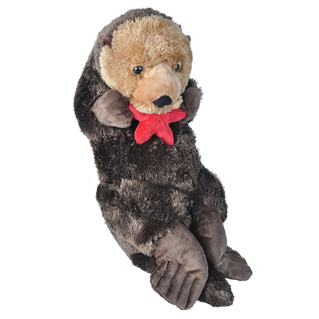 Cuddlekins Jumbo Sea Otter 30 Inch Animal Plush Figure - Radar Toys