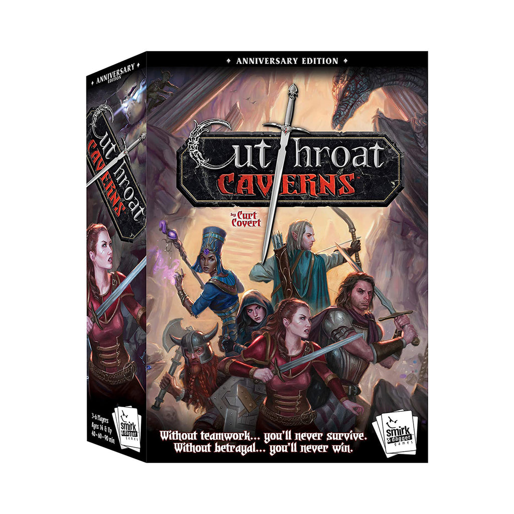 Cutthroat Caverns Anniversary Edition Card Game - Radar Toys