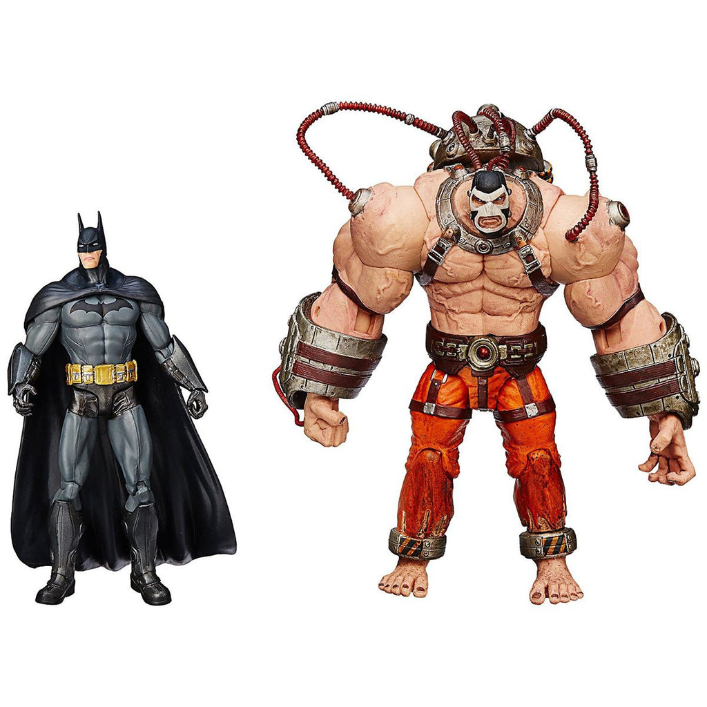 DC Comics Arkham Asylum Batman Vs Bane Action Figures