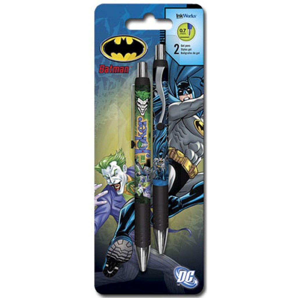 DC Comics Batman And The Joker 2 Pack Pen Set